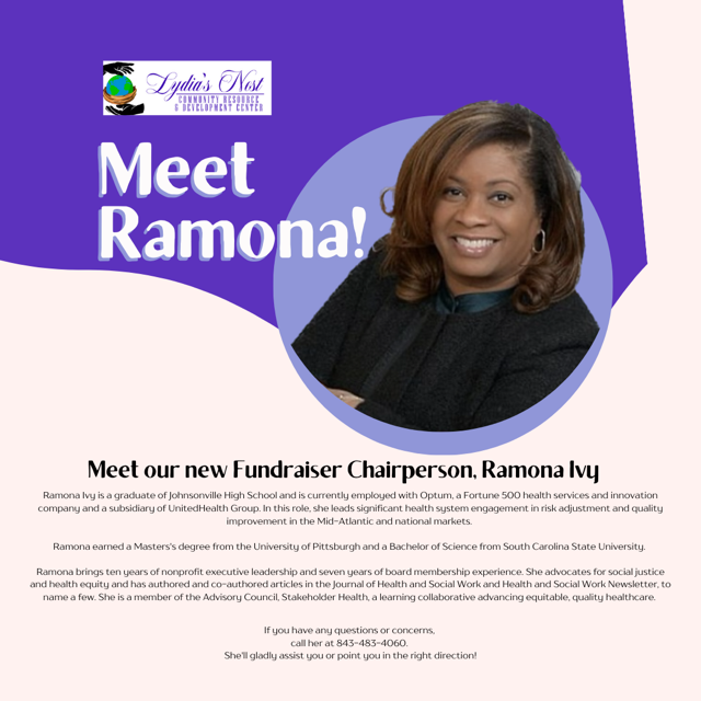 Meet Chairperson Ramona Ivy