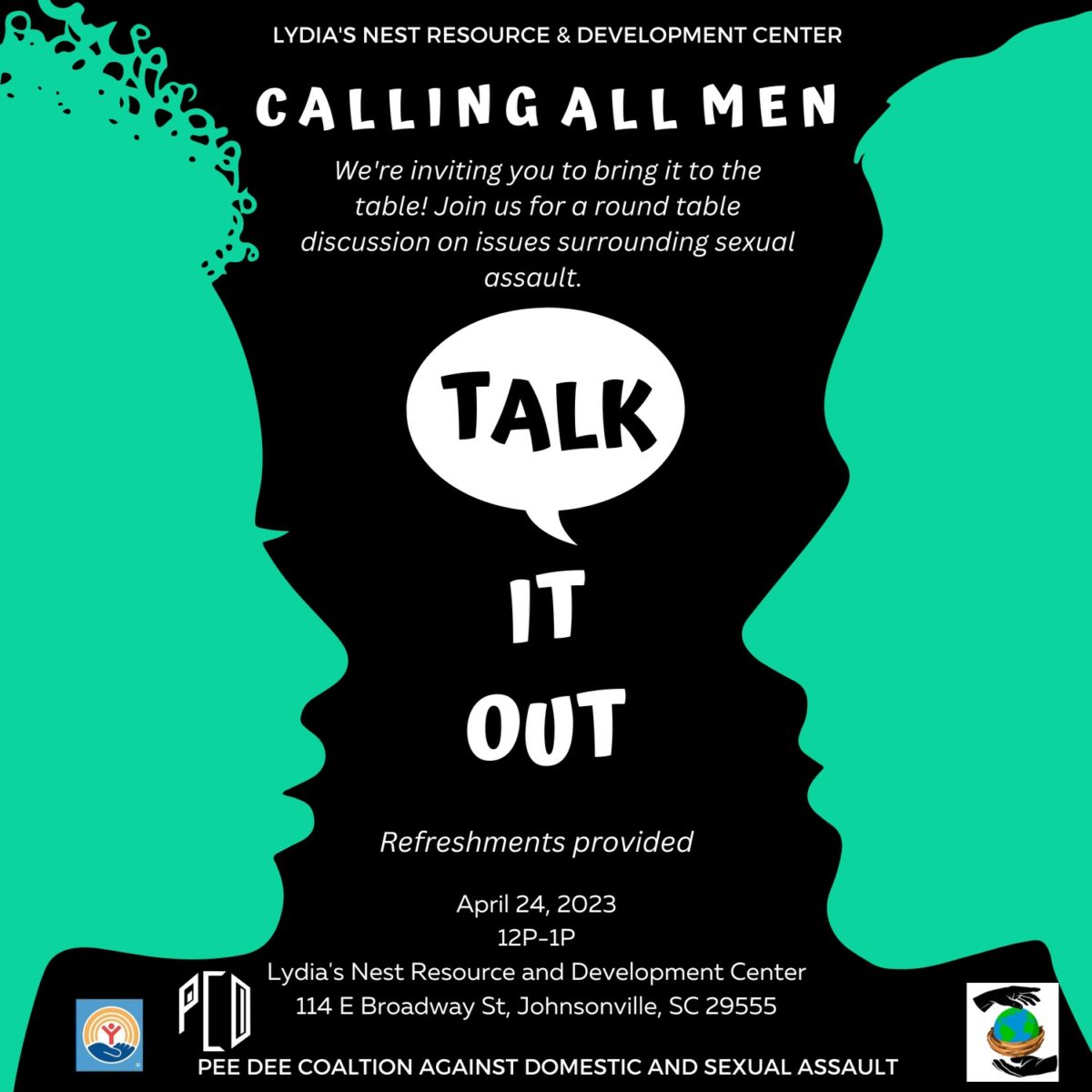 Talk it Out Event, 4/24/2023